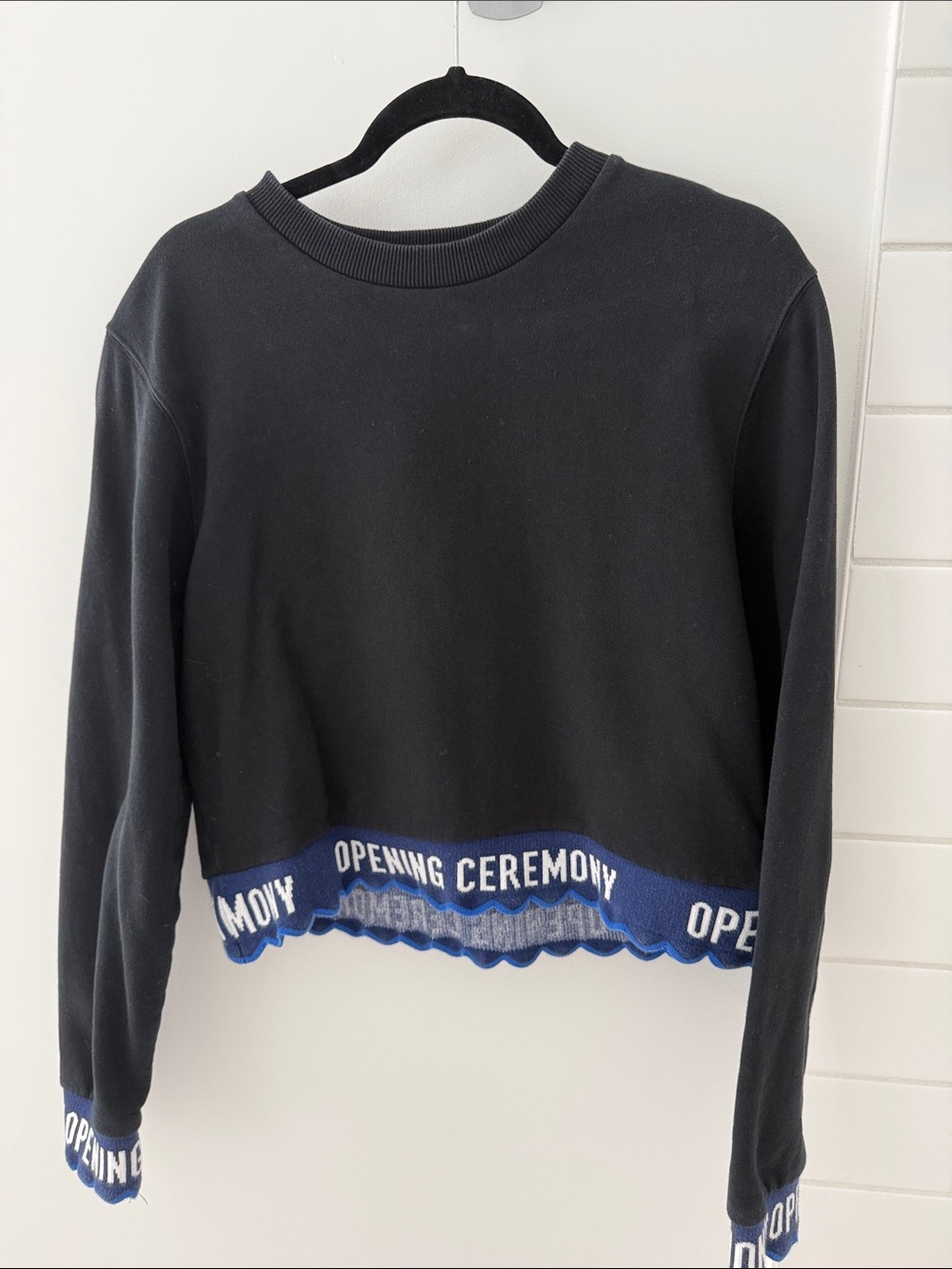 Opening Ceremony Cropped Sweatshirt